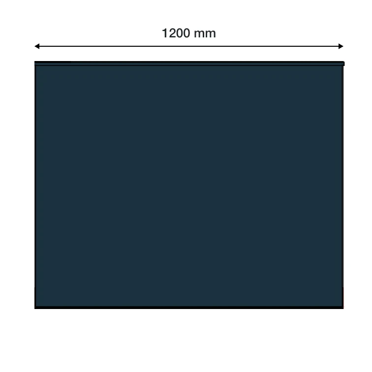 Image de face, taille